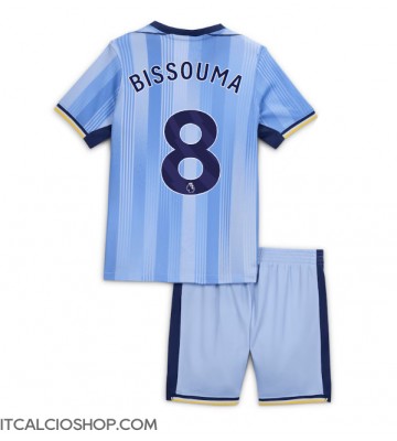 Tottenham Hotspur Yves Bissouma #8 Seconda Maglia Bambino 2024-25 Manica Corta (+ Pantaloni corti)